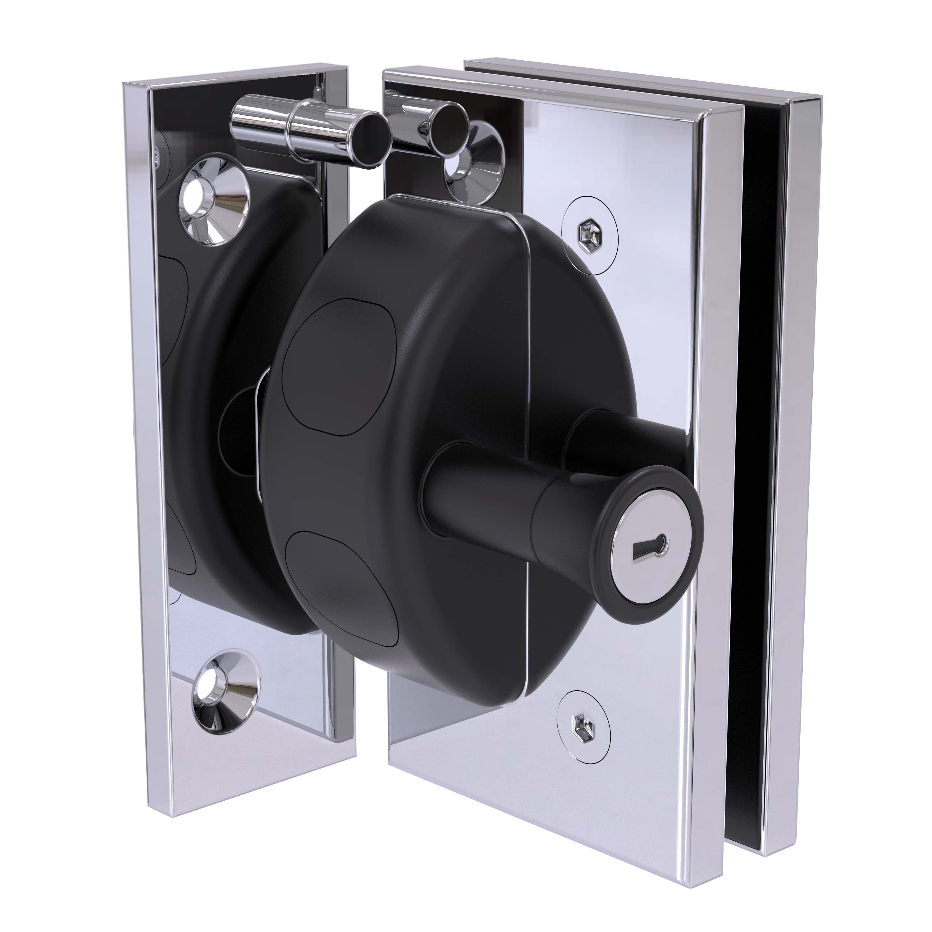 Vienna Gate Latch 90º Wall to Glass