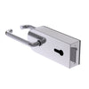 Lever Lockset to Glass Sidelight or Ali/Timber Jamb