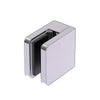 Glass Clamp Square Flat Back