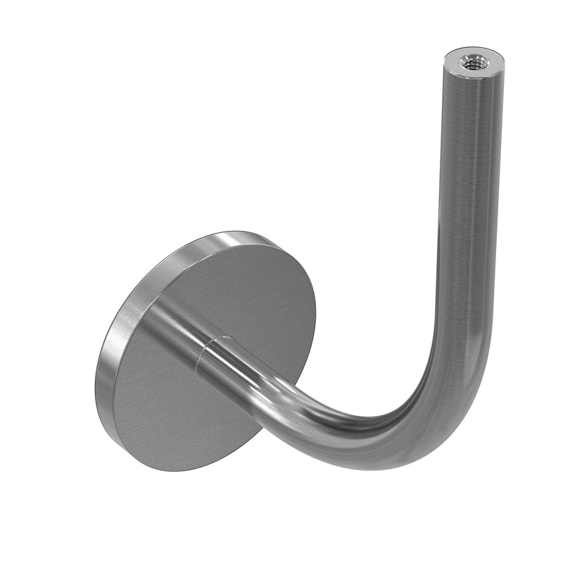 Round Slimline Handrail Bracket Wall Mount