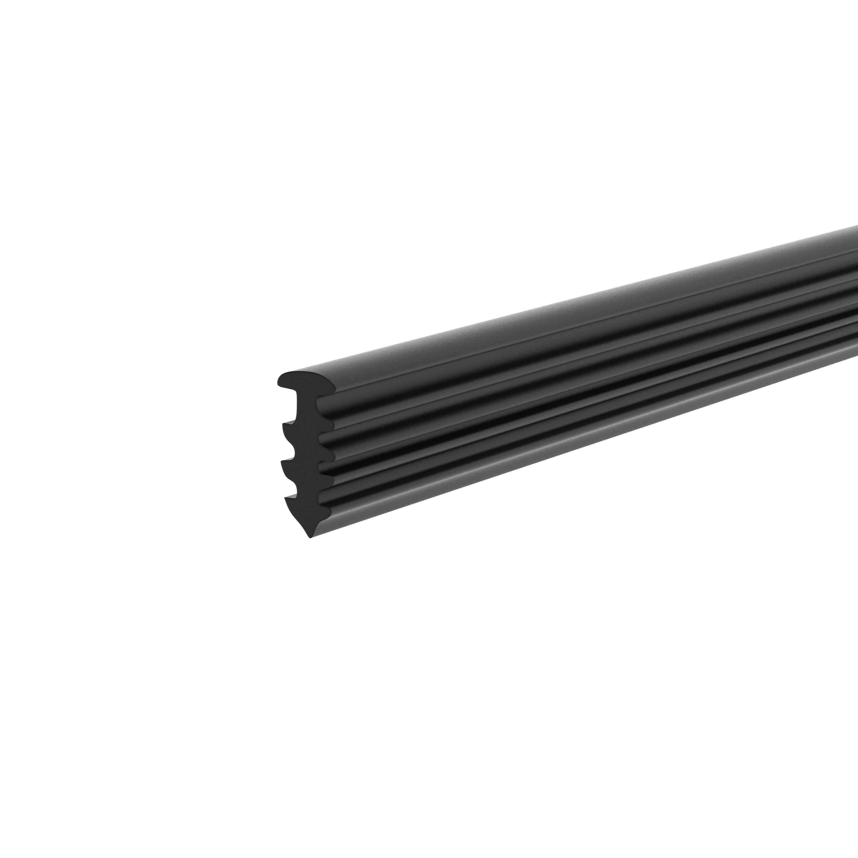 Black Glazing Wedge 5mm - 10m Roll