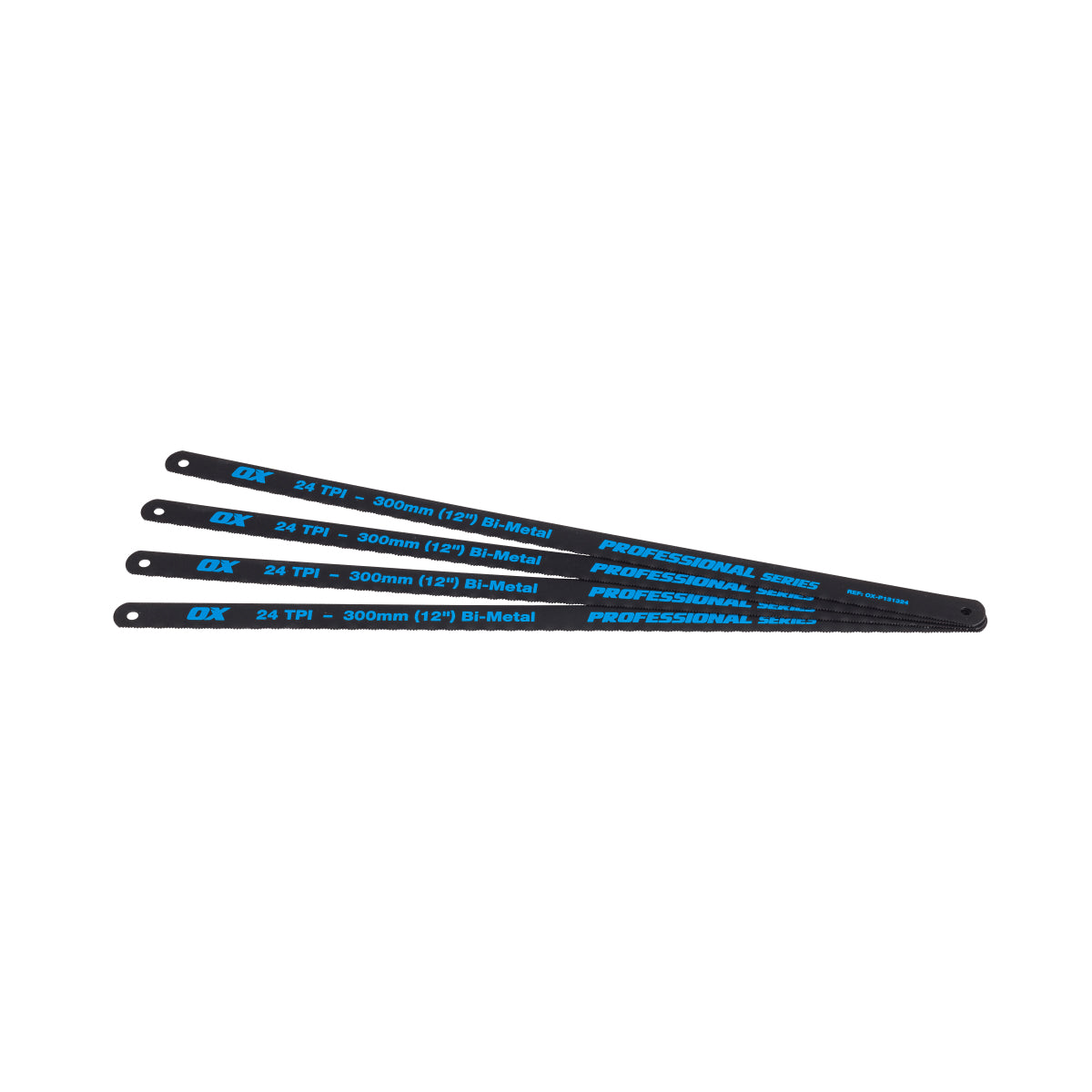 OX Pro 24TPI Hacksaw Blades , 4 pack