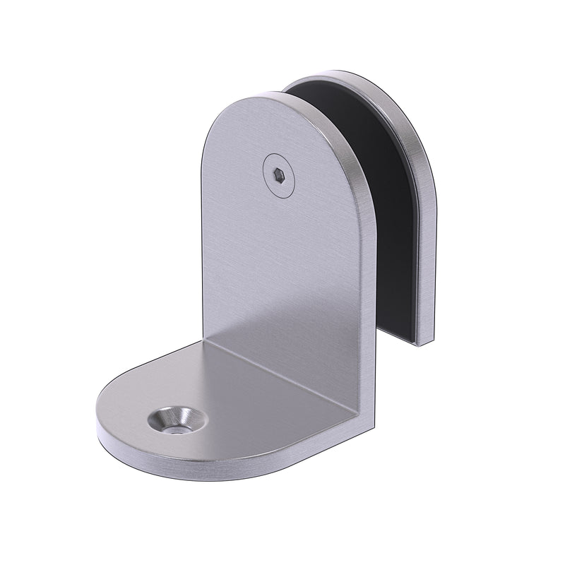 Balustrade Bracket Round Wall to Glass