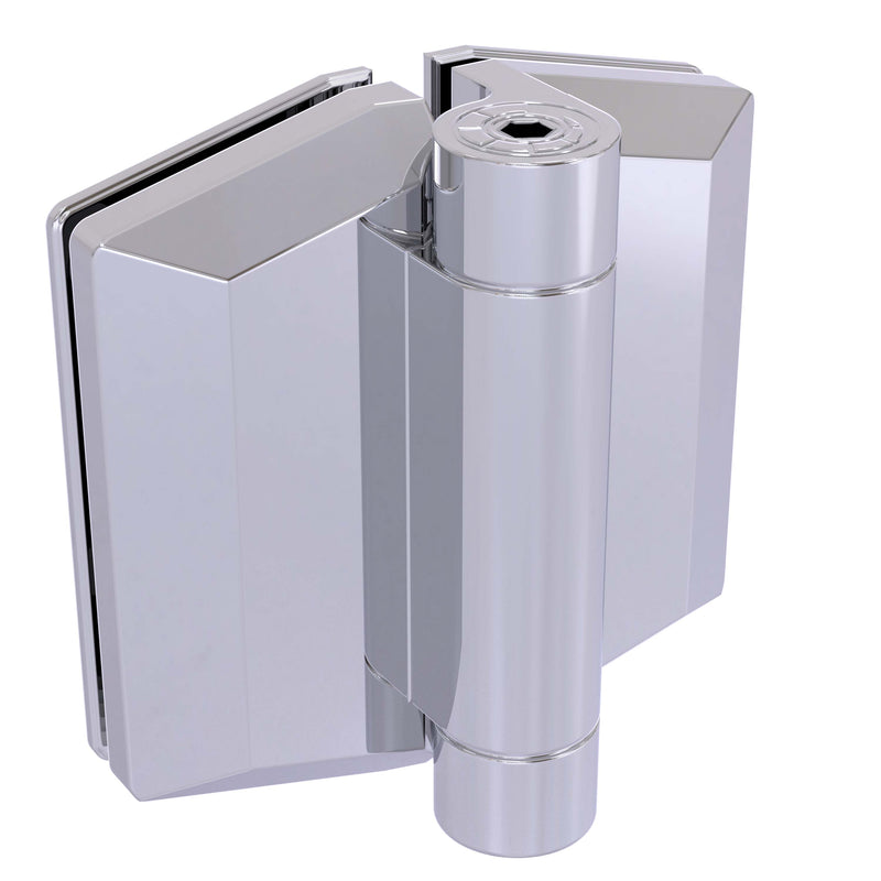 Polaris  Soft Close Glass to Glass Hinge (pair)