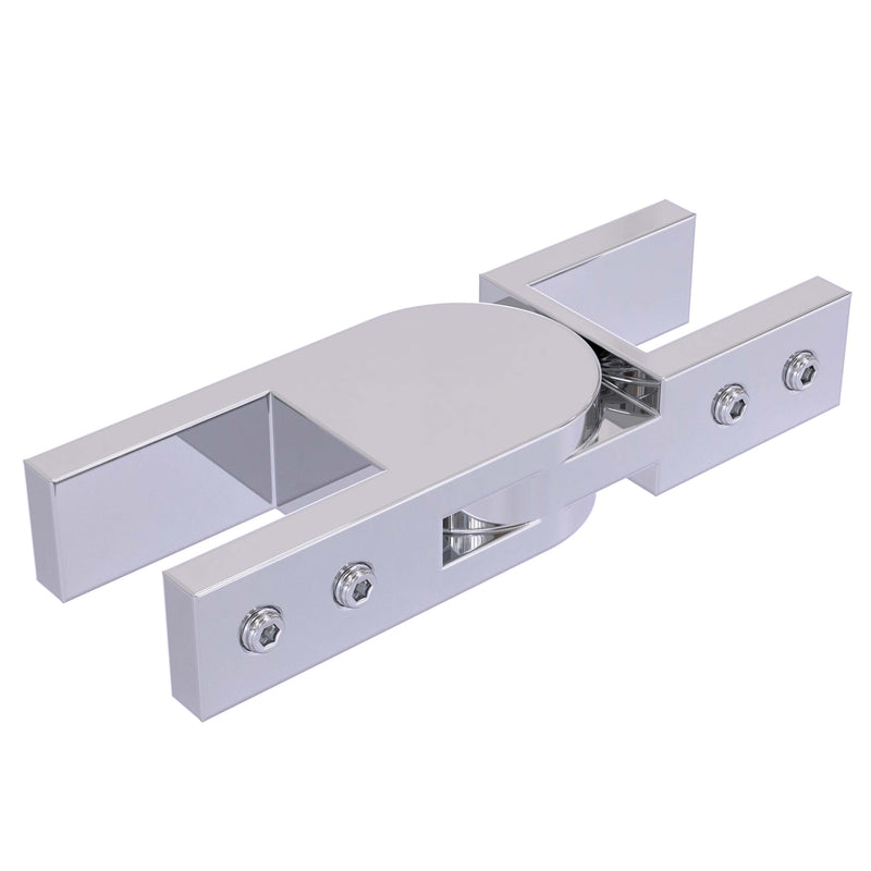 Adjustable Stiffener Bracket Glass to Glass 12-15mm