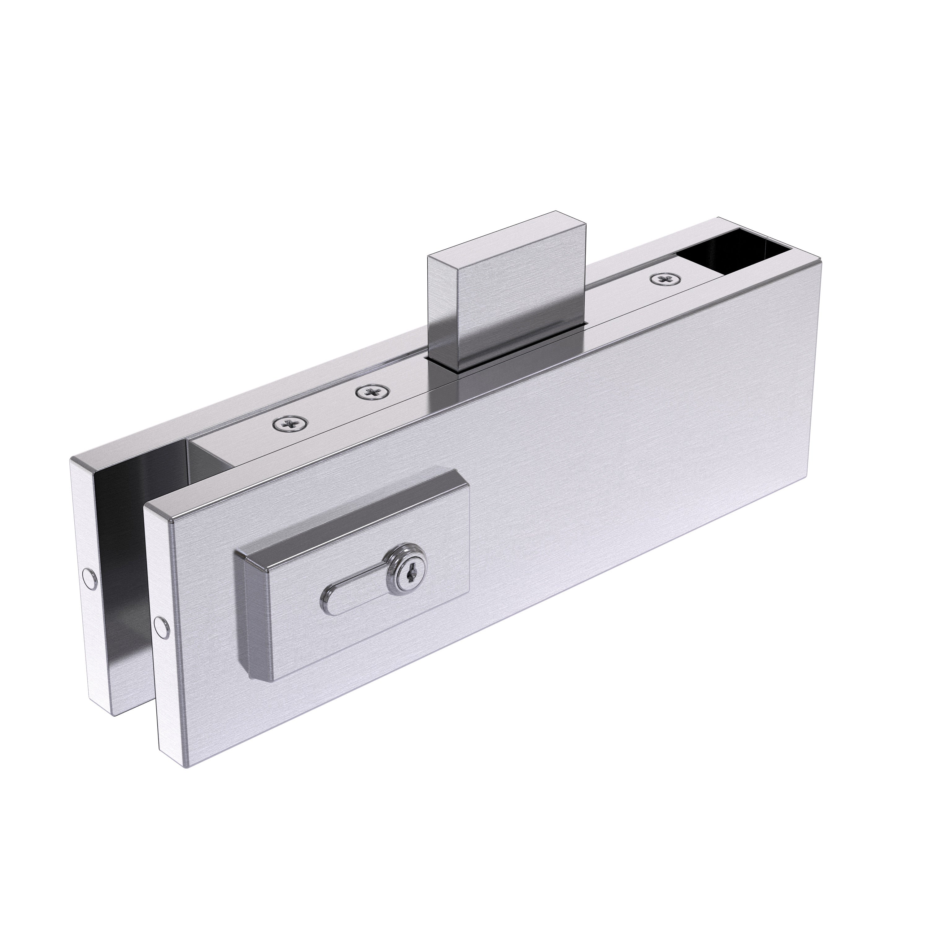 XL Bottom Patch Lock (15-19mm Glass)