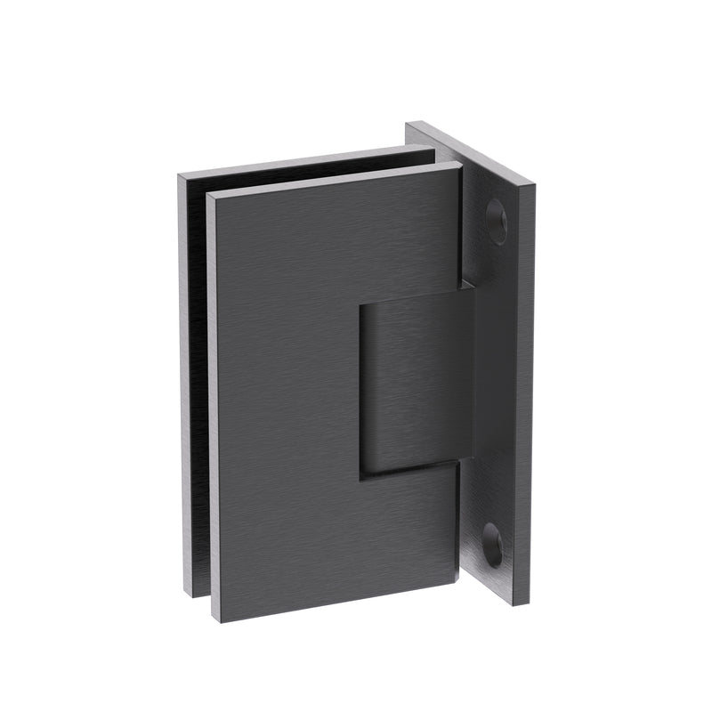 Shower Hinge Glass to Wall 90 Deg Centred Backplate