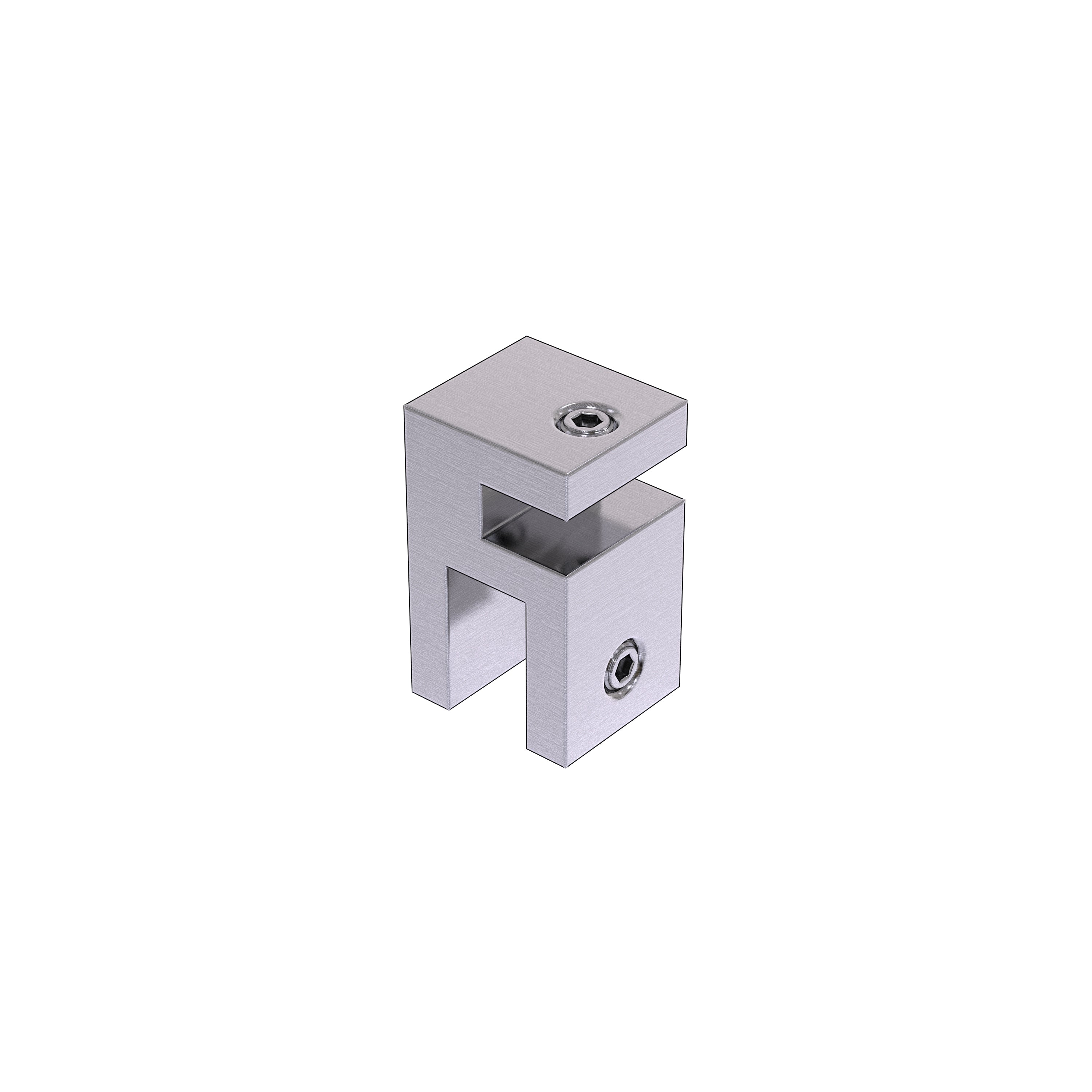 Square Header Panel Fitting 10x10mm