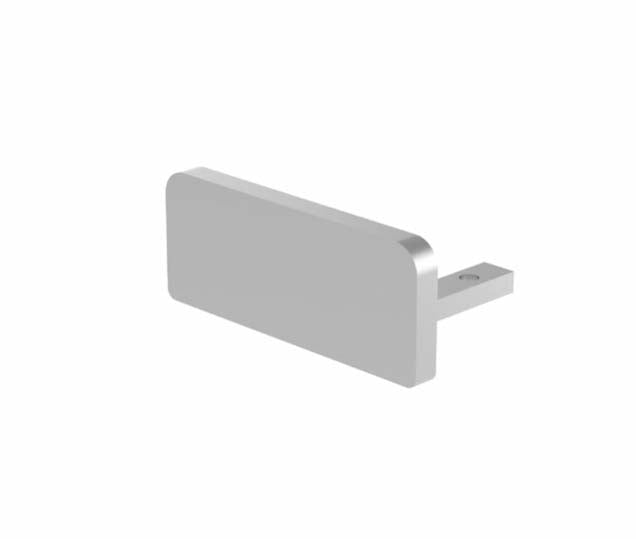 Vortex Square End Cap