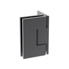 Shower Hinge Wall to Glass 90 Deg Offset Backplate
