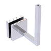 Square Slimline Handrail Bracket Glass Mount