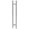 Icon Pull Round H Handle - 600mm Centres (800mm O/A)