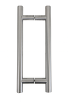 Round H Pull Handle 25mmDia - 250mm CTC