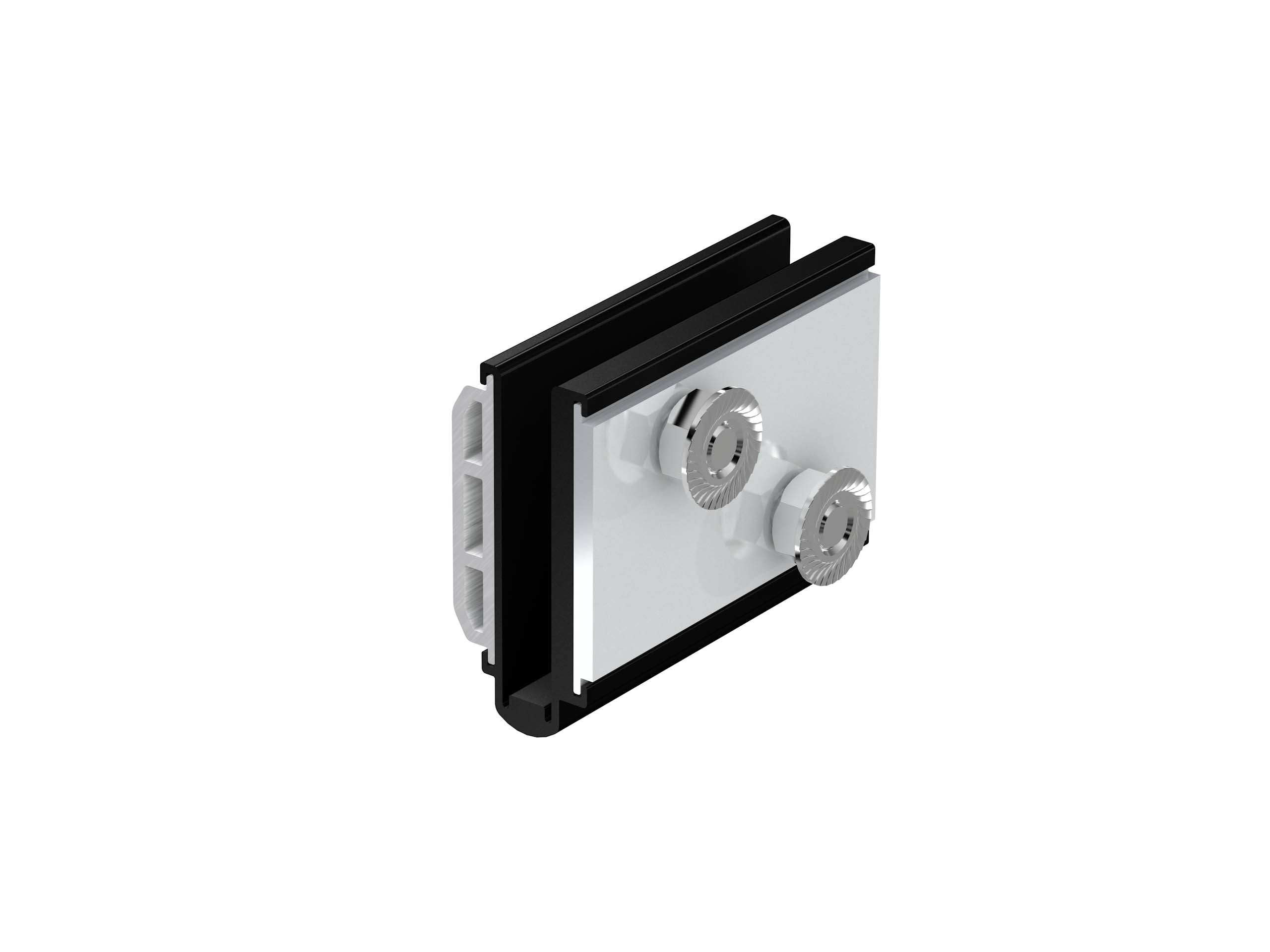 Smart Lock Glass Clamp Kit Box (10x clamps), 19 - 21.5mm