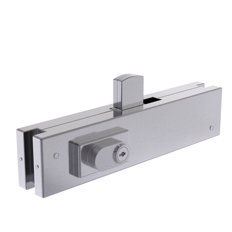 Euroglass Bottom Lock (Includes cylinder-turn)