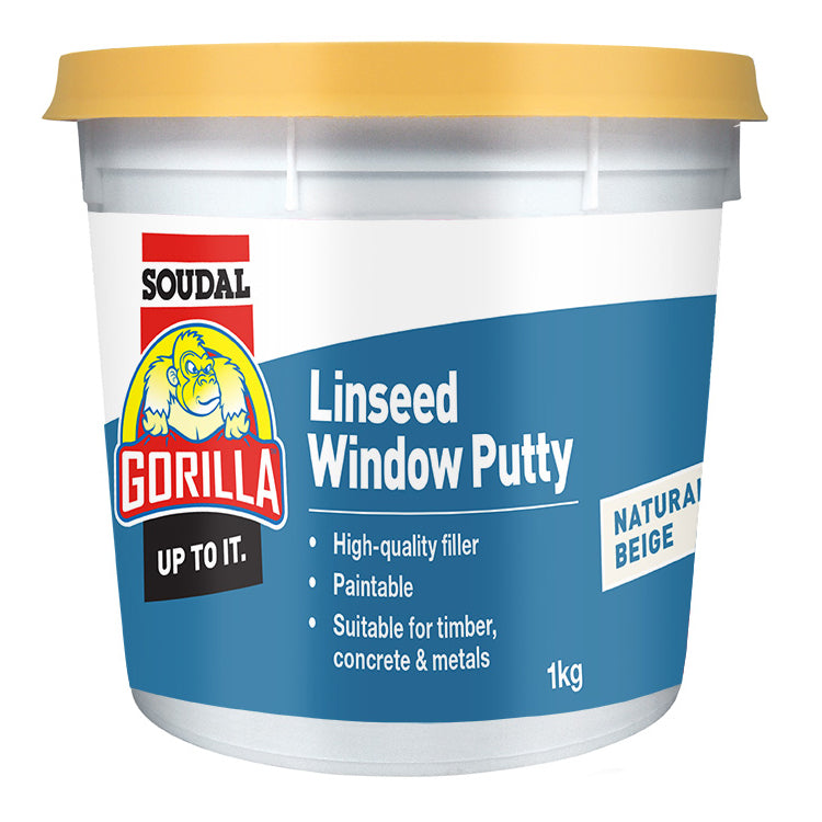 Gorilla Linseed Putty 1kg
