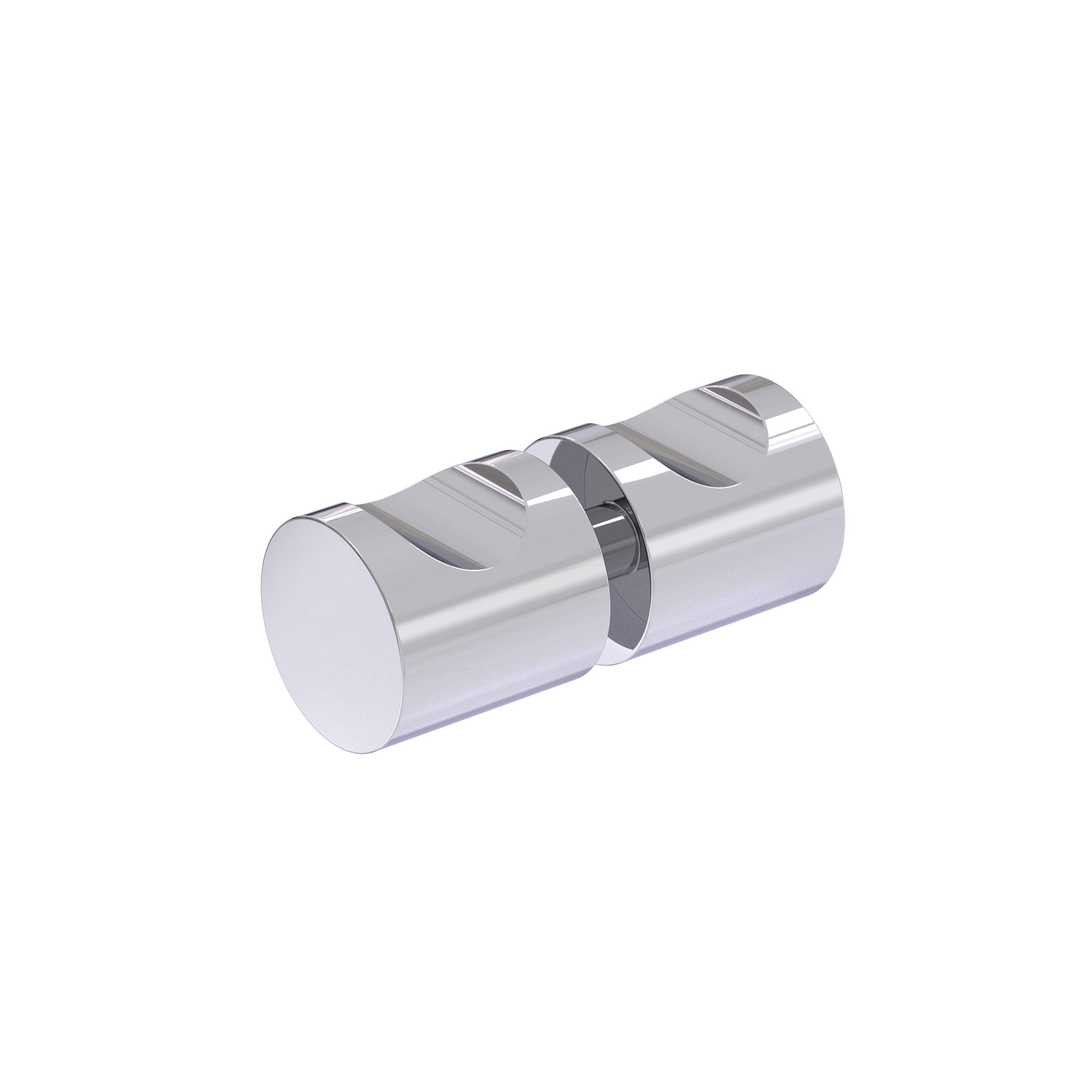 Shower Pull Round Barrel Knob 38mm Dia