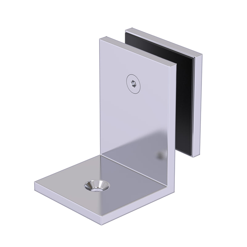 Balustrade Bracket Square Wall to Glass