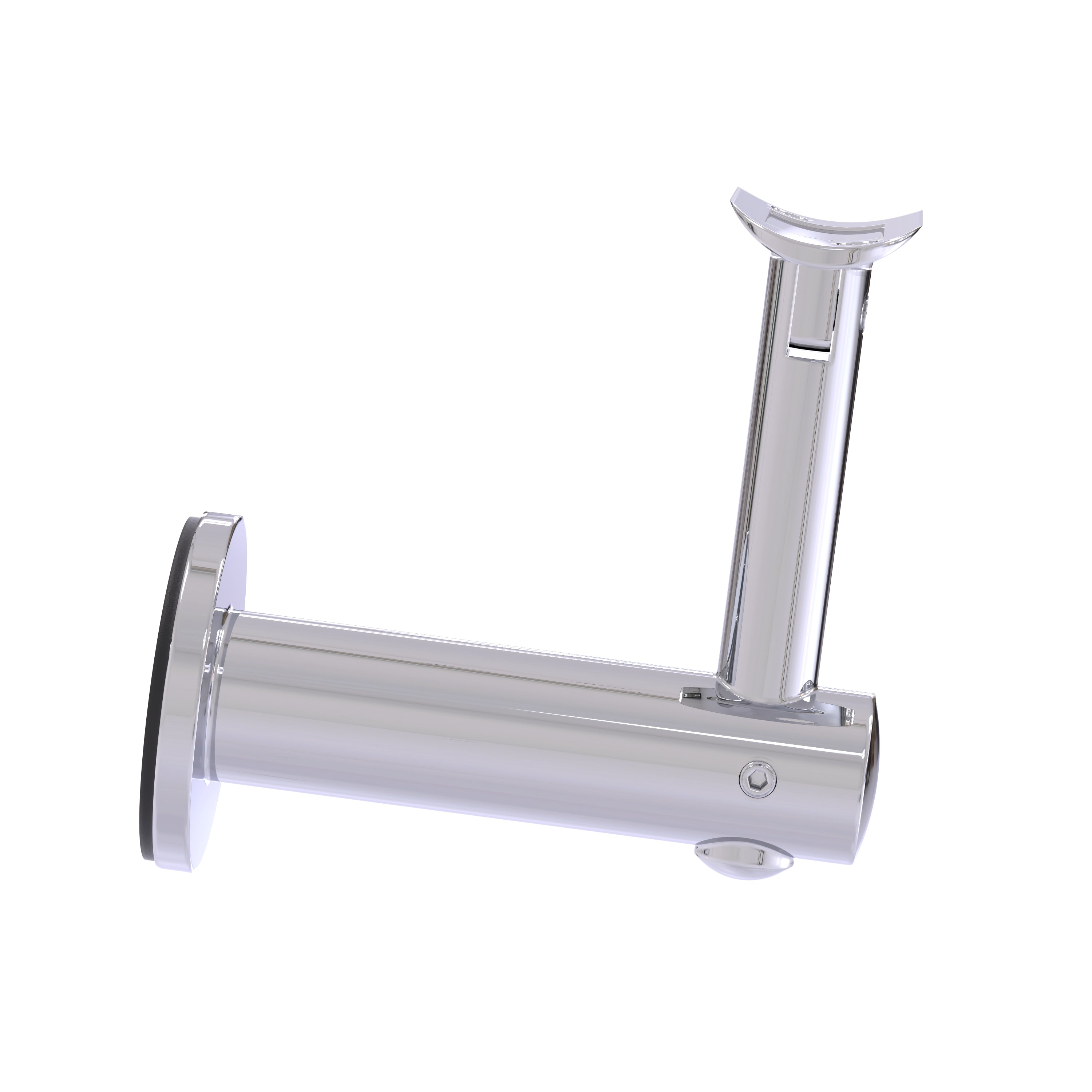 Round Adjustable Handrail Bracket Wall Mounted
