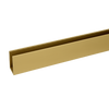 Shower Channel, 15x25mm x 3M - Brushed Brass