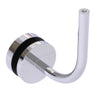 Round Slimline Handrail Bracket Glass Mount