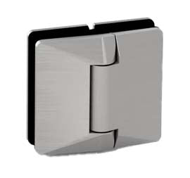 Atlantic Soft Close Glass to Glass Hinge (pair)