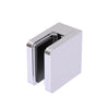 Glass Clamp Square Flat Back