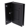 Vienna Hinge, Wall to Glass, Offset L Backplate - Non-Hold Open (Pair)
