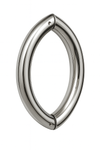 Double C Handle 25mm, 150mm CTC - Polished Stainless
