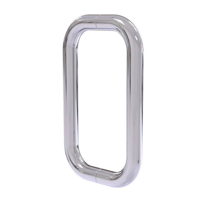 Round D Handle 25mm, 200mm CTC - Polished Stainless