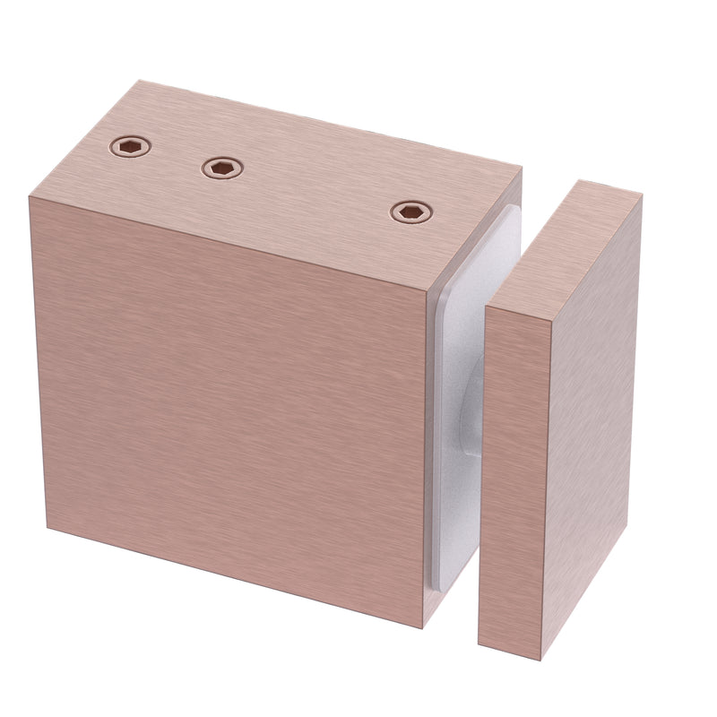 Rail to Glass Connector for return panels