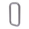 Round D Handles 200mm Centres - Satin Stainless
