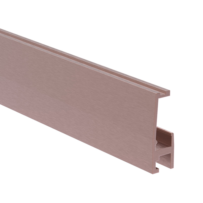 Eclipse Sliding Shower Top Track Rail - 2.5mtr