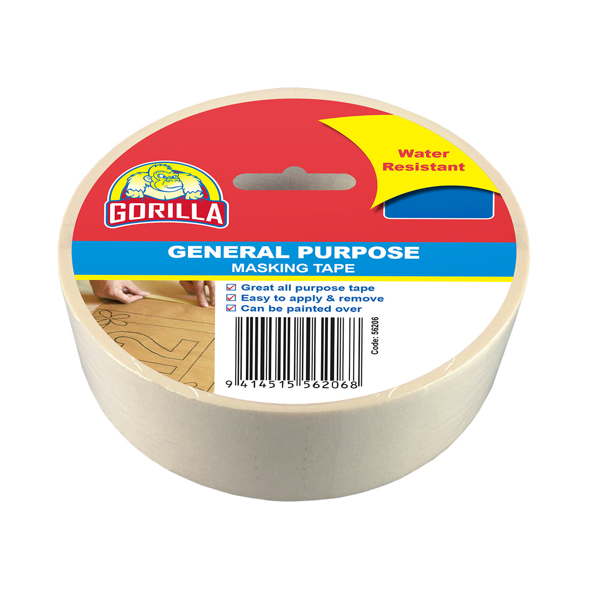 Gorilla Masking General Purpose Tape 24mm x 50M