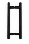 Round H Pull Handle 25mmDia - 250mm CTC