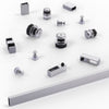 SS12 Sliding Shower hardware kit