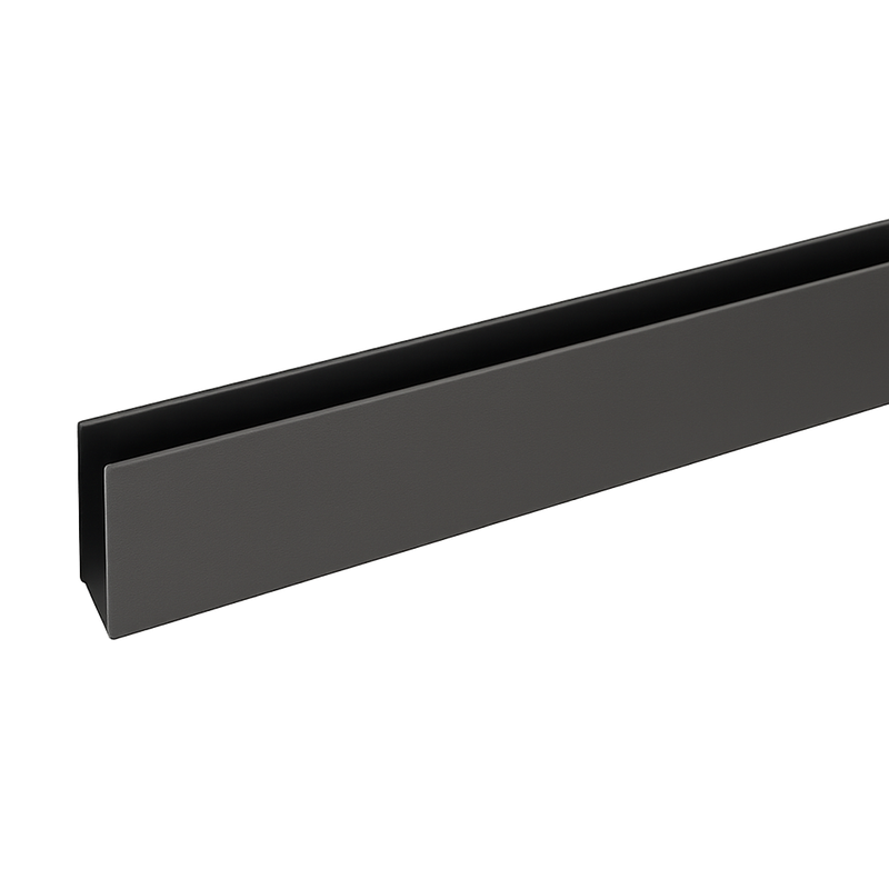 Channel 15x25 3.0m - Powdercoated Gunmetal