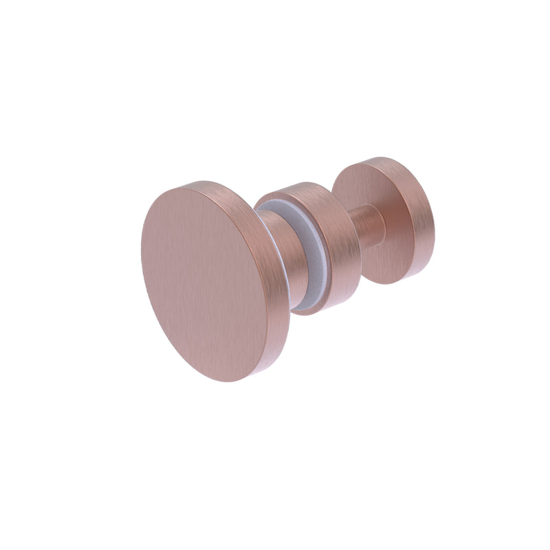 Sliding Shower Glass to Rail Connector