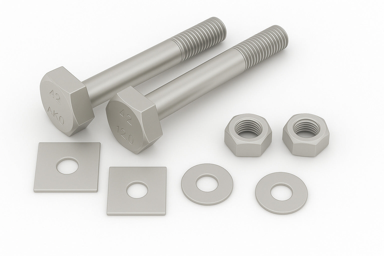 SP15 Fixing Kit Timber Bolt Through