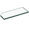 Glass Shelf Rectangle Corner 100x250mm
