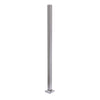 Square Stainless Post 50x50mm – Base Fixed 1280mm
