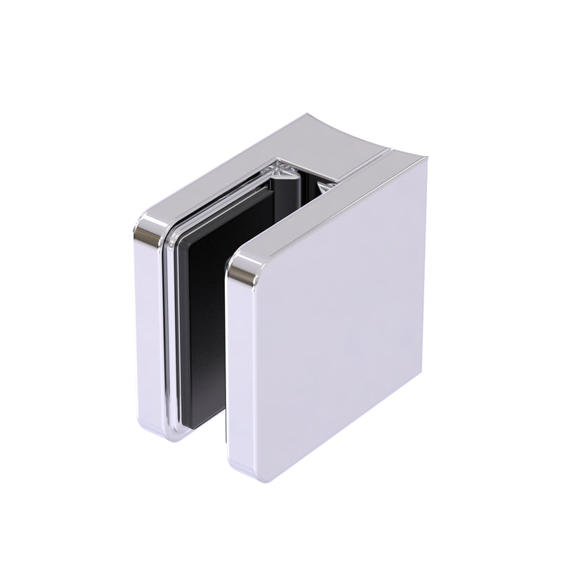 Glass Clamp Square Radius Back