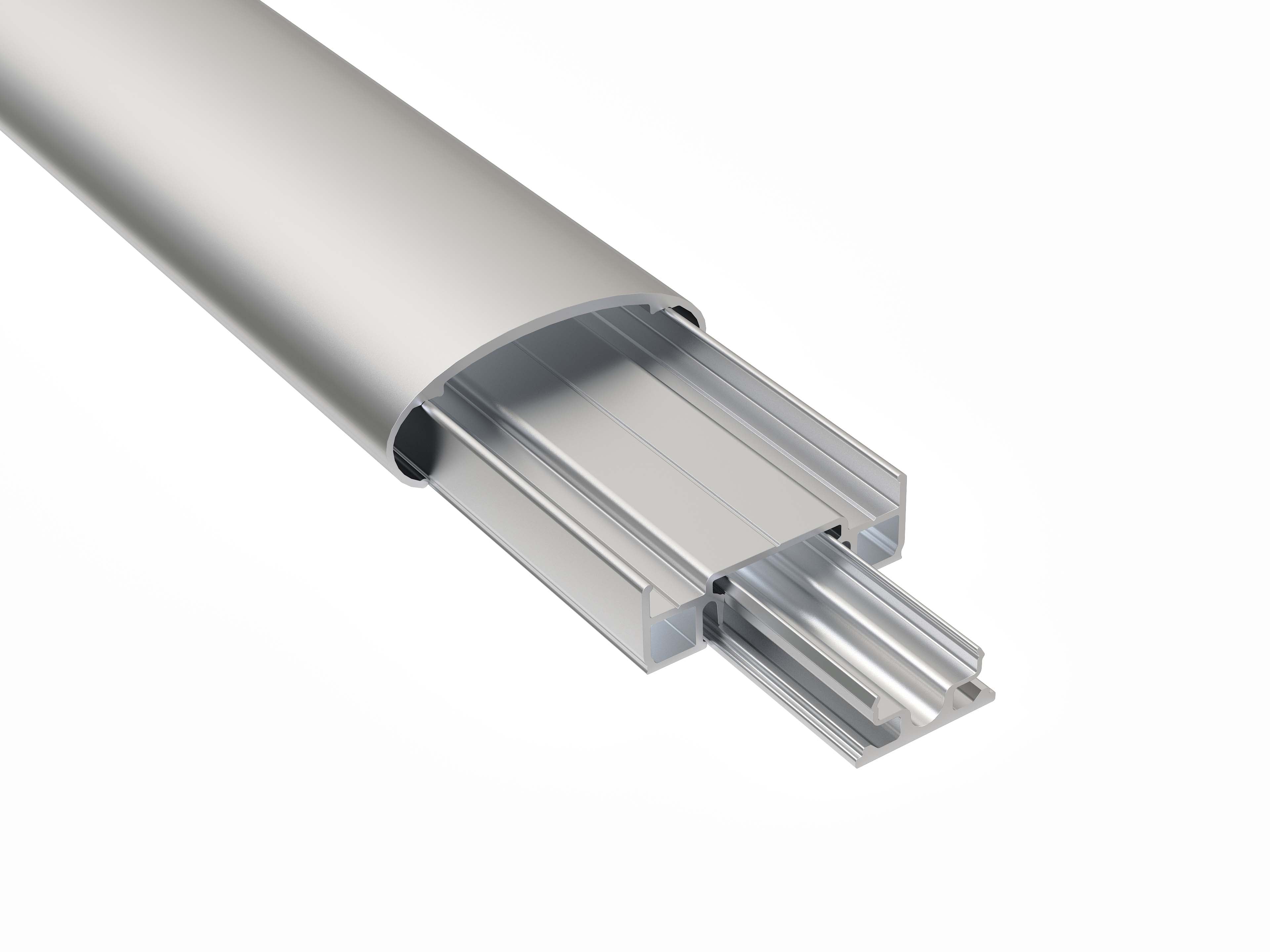 Vortex Round Handrail Assembly 5.8mtr Kit