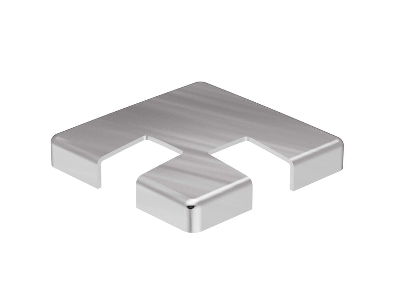 Vortex Slotted Glass Through Corner Post Top Cap