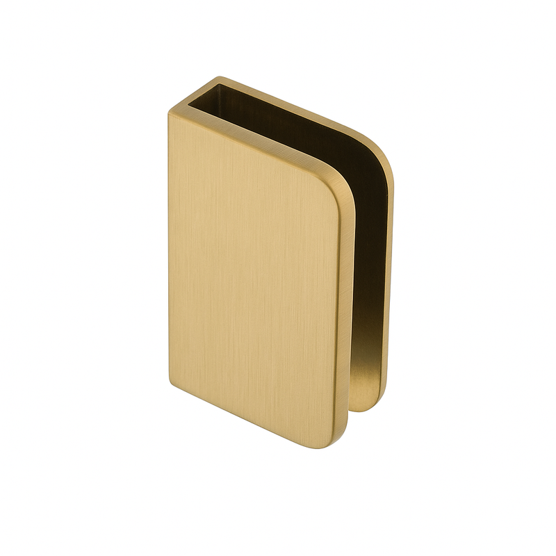 Wall-Glass Mount Bracket 2 Holes 90mm