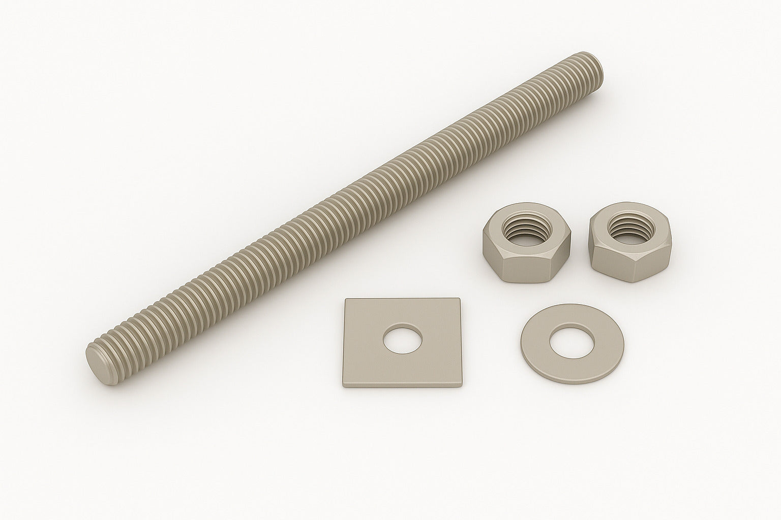 Smart Lock Fixing Kit Timber (Through Bolt) Side/Face Fixed