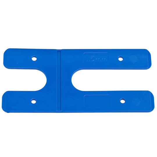 Plastic H Packer Blue 1.5mm
