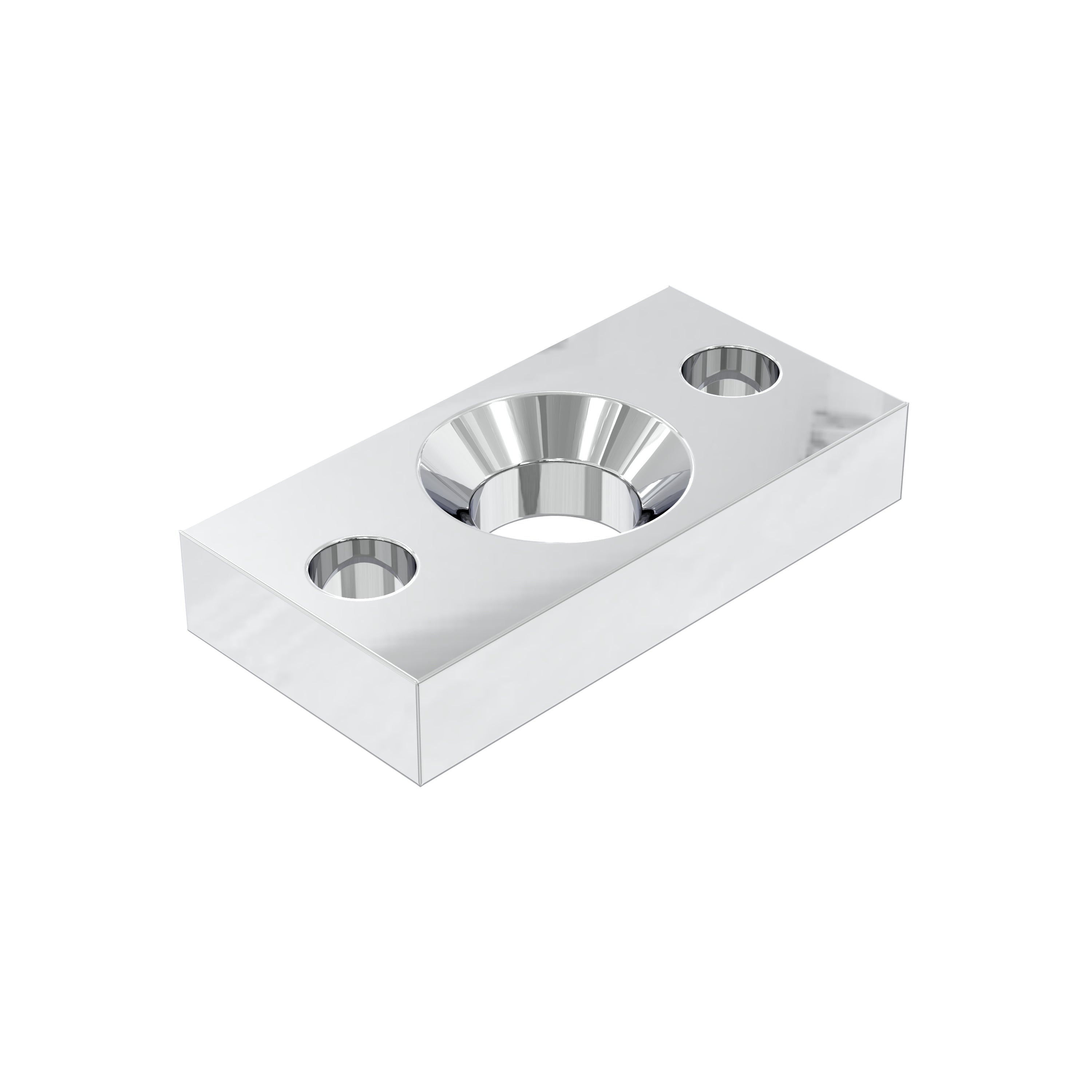 Handrail Bracket HD Flat Saddle
