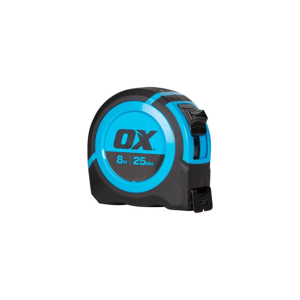 Ox Trade 8m Tape Measure - 8M (Compact)