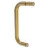 Single Round D Shower Handle with Cap & Knob 250mm